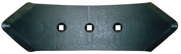 KRAMP Grubberspitze 420x120x10mm, reversibel, gekrümmt, 3 Löcher, passend für Dalbo CP4922