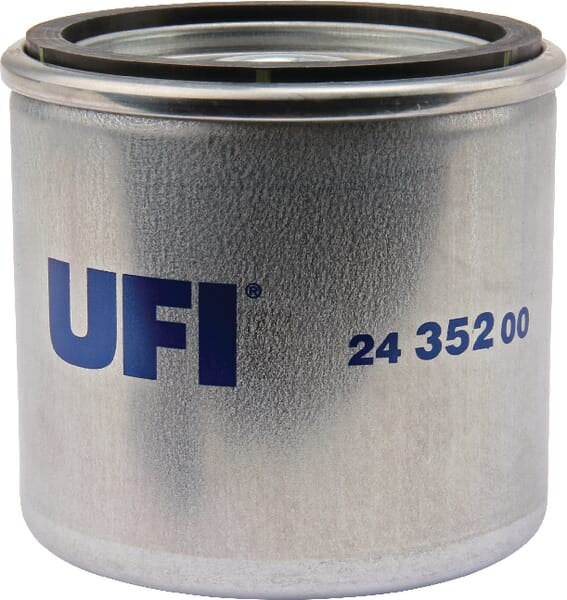 Screw-on fuel filter