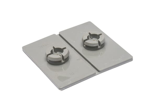 Plastic insert on top