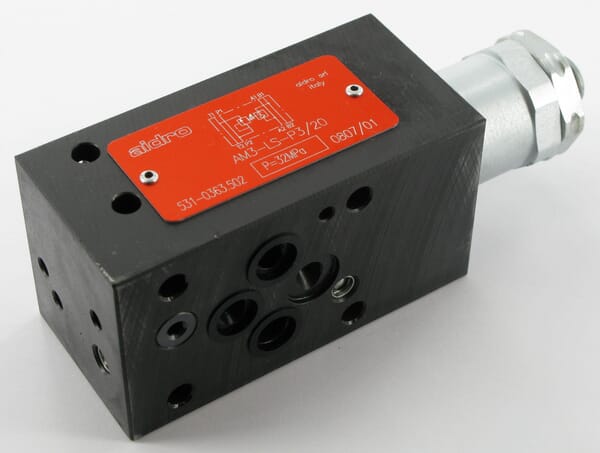 KRAMP Druckreducierventil 3-weg NG6 AM3-LS-P3/00/10 AM3LSP300