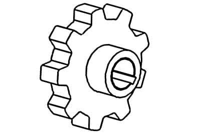 Vapormatic Kettenrad AV100170