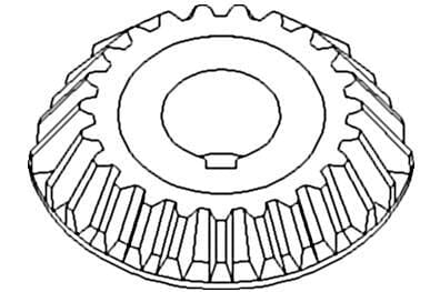 Grain recovery belt pulley