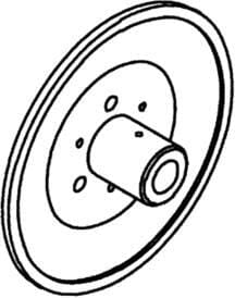 Belt pulley cleaning