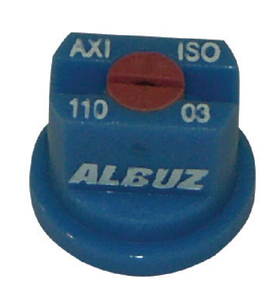 Albuz Flachstrahldüse AXI 110° blau Keramik AXI11003