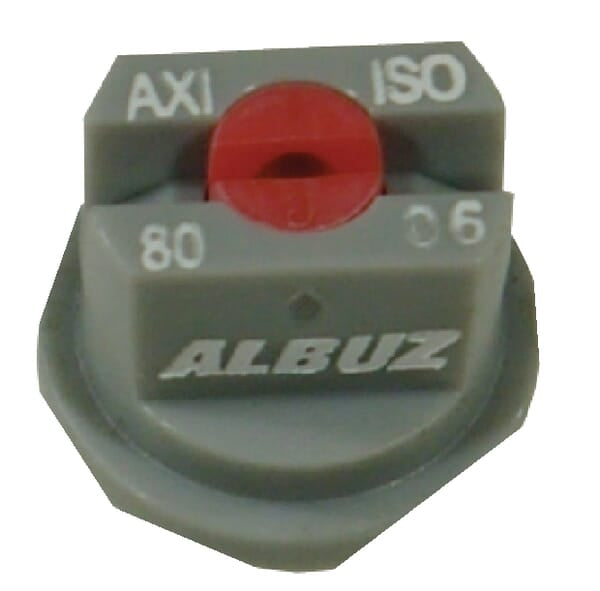 Albuz Flachstrahldüse AXI 80° grau Keramik AXI8006