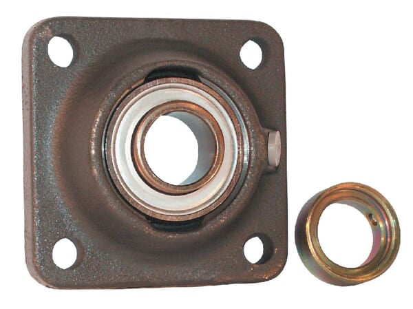 Square flange bearing complete.
