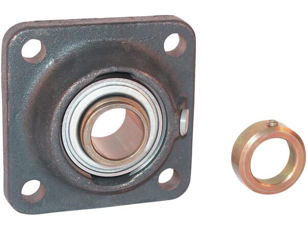 Square flange bearing complete.