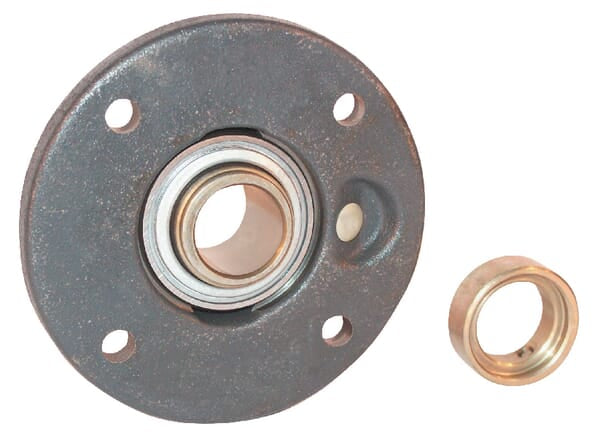 Flange bearing round complete.