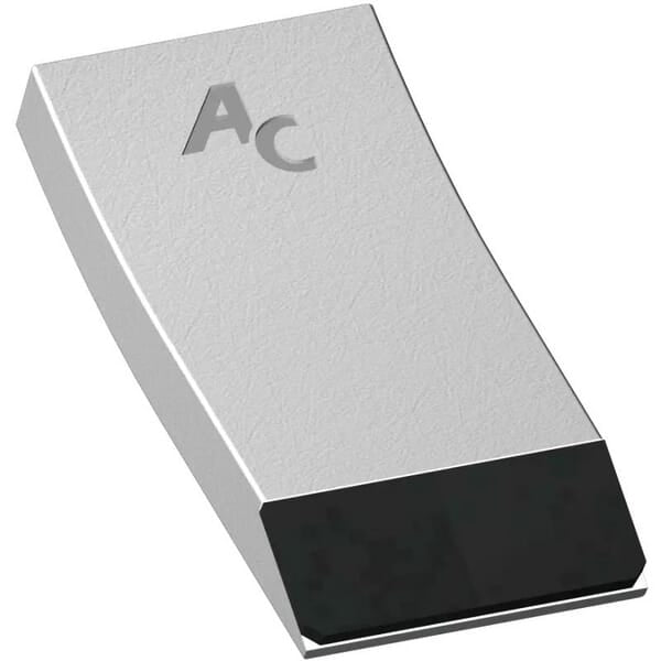 KRAMP Aufschweißspitze, Hartmetall 160x70x20 gebogen BEC7216C