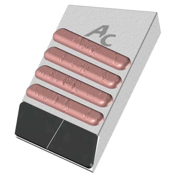 KRAMP Aufschweißspitze RH, Hartmetallpanzerung 170x70x20 BEC7217BRD