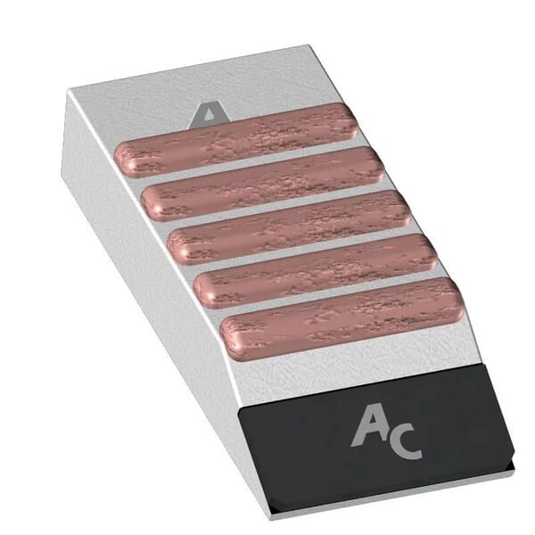 KRAMP Aufschweißspitze, Hartmetallpanzerung 300x70x30 BEC7330R