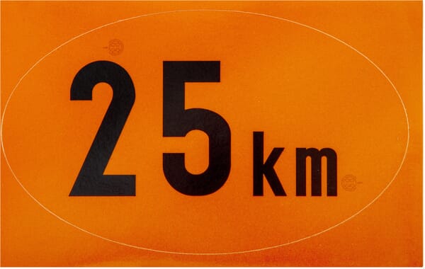 KRAMP Begrenzungsschild BF25AOVAL