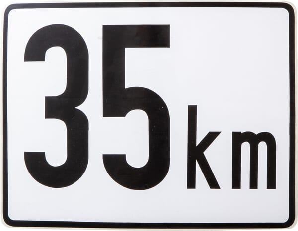 KRAMP Begrenzungsschild BF35A