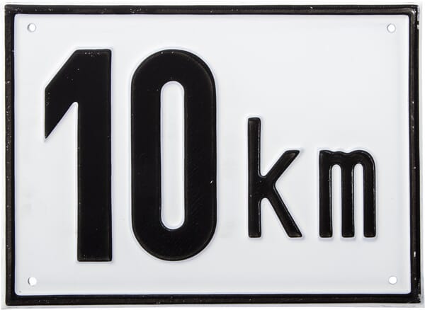 KRAMP Begrenzungsschild Metall BL10A