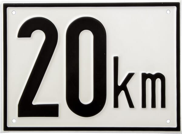 KRAMP Begrenzungsschild BL20A