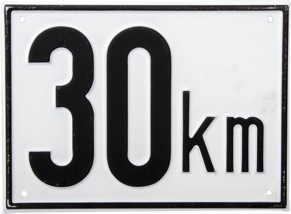 KRAMP Begrenzungsschild BL30AA