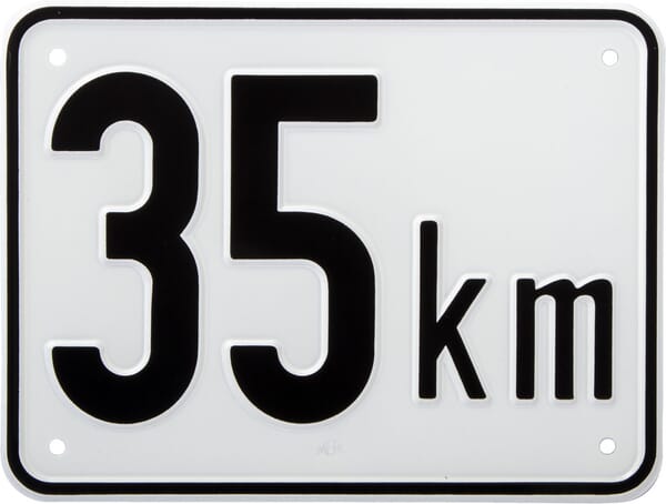 KRAMP Begrenzungsschild BL35A