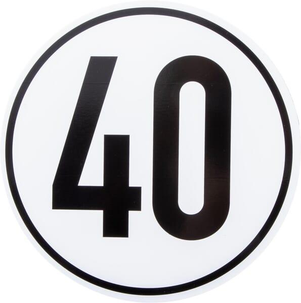 KRAMP Begrenzungsschild BL40