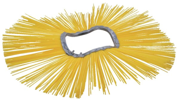 Brush ring poly 800/10" wavy