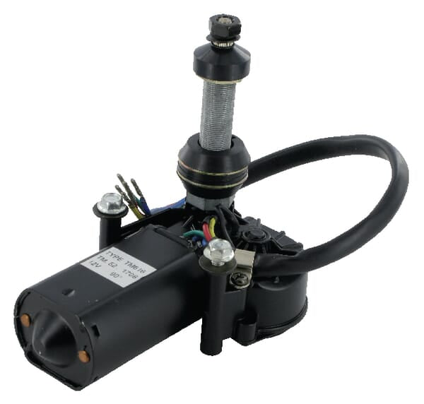 Wiper motor 12V 90° shaft L:84.5mm Ø10mm