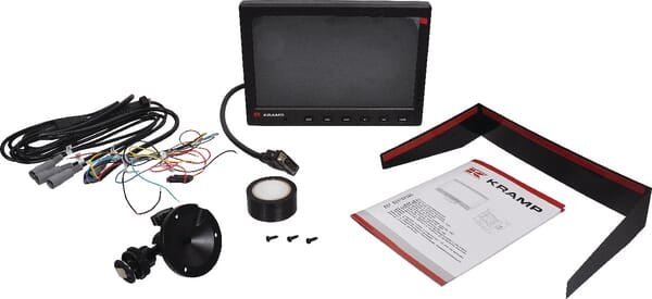 KRAMP Farbmonitor Quad 10"TFT CAS669411KR