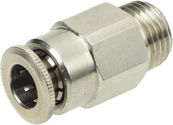 KRAMP Steckverschraubung Ø 6mm gerade, Außengewinde M10x1 Kramp CLSG6MK101