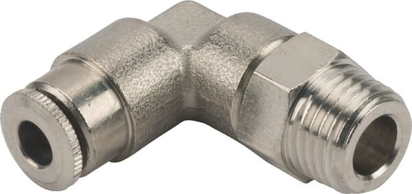KRAMP Steckverschraubung Ø 4mm 90° drehbar, Außengewinde M10x1 Kramp CLWSS4MK101