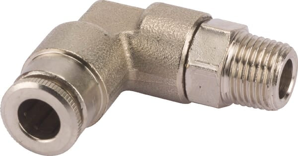 KRAMP Steckverschraubung Ø 6mm 90° drehbar, Außengewinde 1/8" Kramp CLWSS6RK18