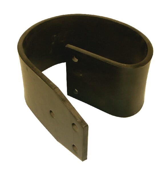 Ressort à lames titane 150x12, 80mm