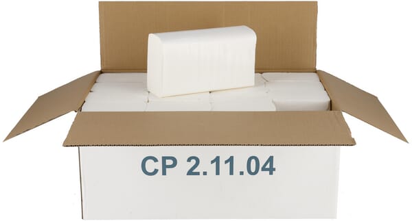 KRAMP Handtuch 24x22cm, 2lagig, 188 Blatt - 1 Box - CP21104KR