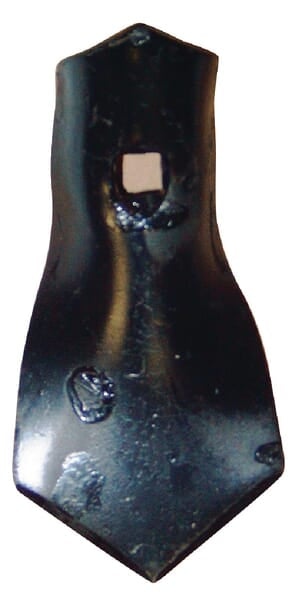 KRAMP Grubberspitze 140x70x4mm, flach, 1 Loch, passend für Universal CP506
