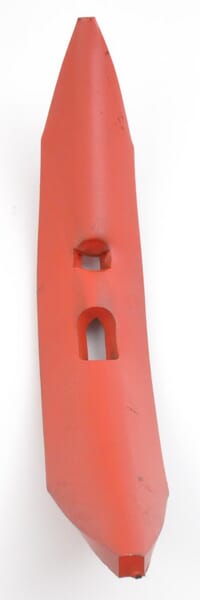 KRAMP Grubberspitze 150x45x10mm, reversibel, gehärtet, gekrümmt, 2 Löcher, passend für Väderstad - 1 Stück - CP80012