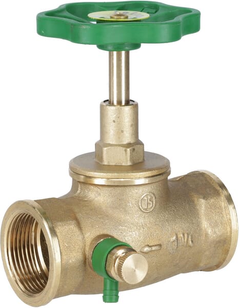 KRAMP DGVE Absperrhahn+Entl. 1 1/4" DGVE114