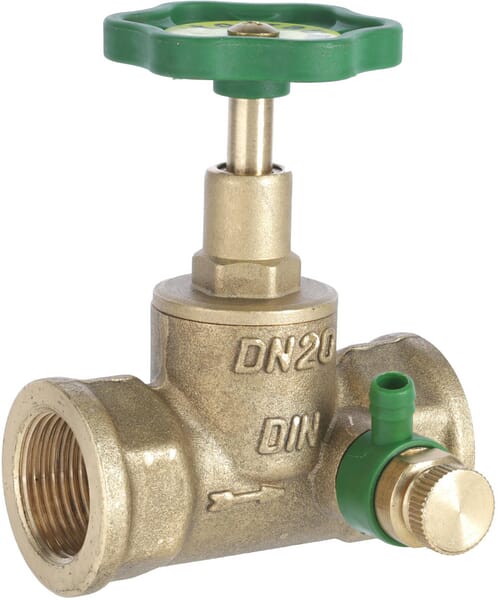 KRAMP DGVE Absperrhahn+Entl.3/4" DGVE34