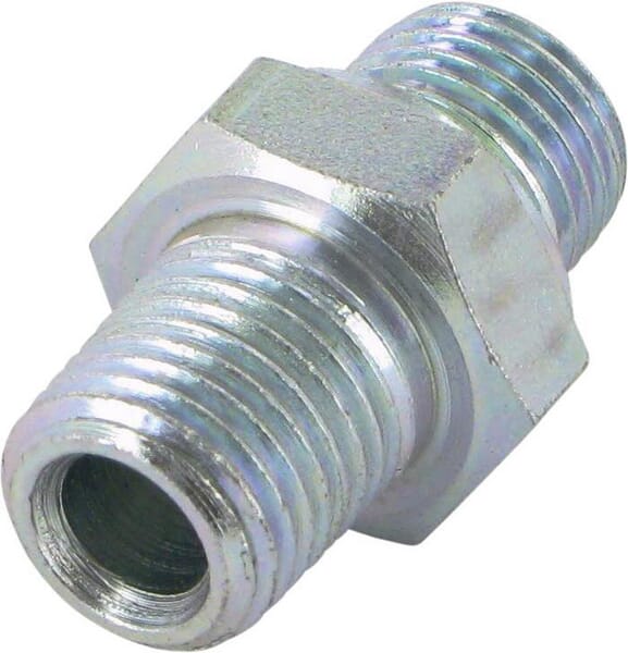 Mamelon double 1/4 BSP x 1/4 BSPT