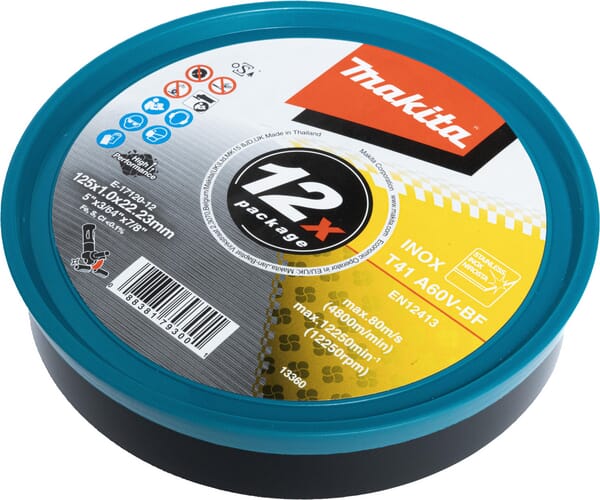 Makita/Dolmar Makita INOX Trennscheibe 125 mm - 1 Stück - E1712012