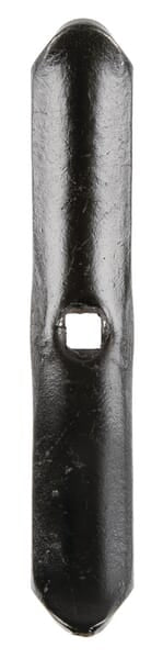 KRAMP Grubberspitze 140x25x5mm, reversibel, gehärtet, gekrümmt, 1 Loch, passend für Rau/Kverneland E19935Z