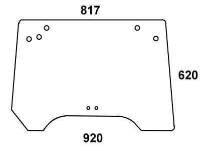 KRAMP Heckfenster ER047939N