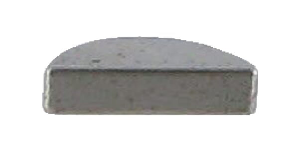 Half moon wedge 3x5x13mm