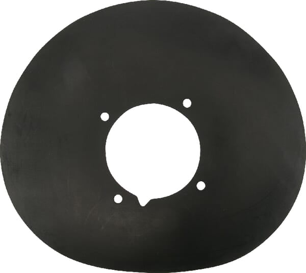 Rubber protective washer front wheel
