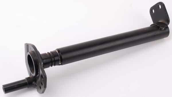 Cutting height adjustment rear right.