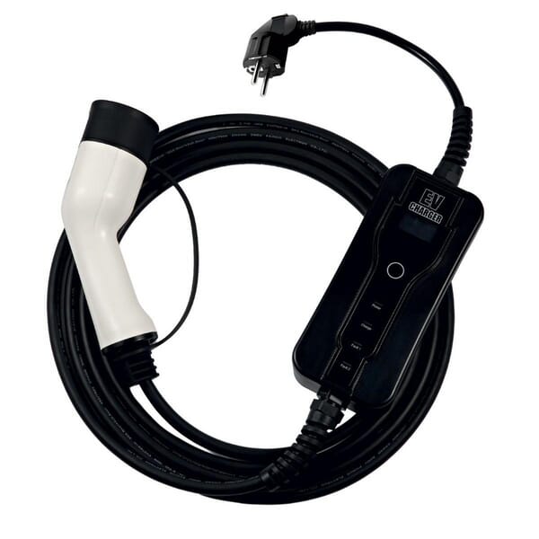KRAMP EV Home Ladekabel, Typ 2, EU-Stecker, 3,7 kW, 8-16A, 5m EVCEU216WC