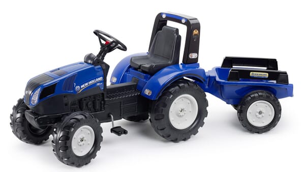 Falk New HollandTraktor mit Anhänger F3090B