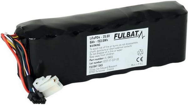 KRAMP Batterie 25,6 V 6 Ah Lithium (LiFePO4) FB560613