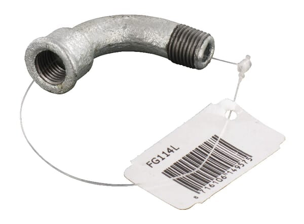 KRAMP Bogen 90° IG/AG verzinkt 1/4" FG114L