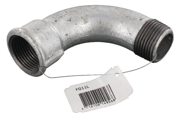 KRAMP Bogen 90° IG/AG verzinkt 1" FG11L