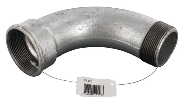 KRAMP Bogen 90° IG/AG verzinkt 2" FG12L