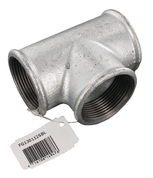 KRAMP T-Stück verzinkt 1 1/2" FG130112SBL