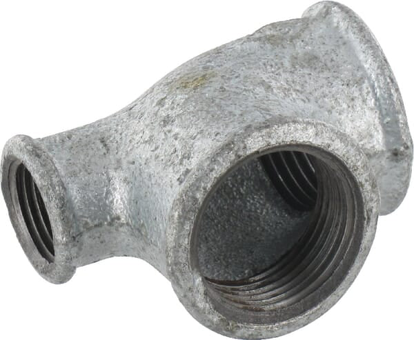KRAMP T-Stück verzinkt 1"x1/2" FG1301L1M12R