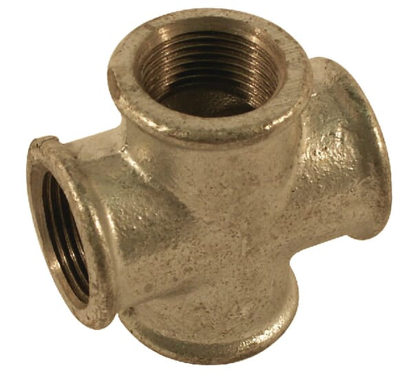 KRAMP Kreuzstück verzinkt IG 1 1/2" FG180112